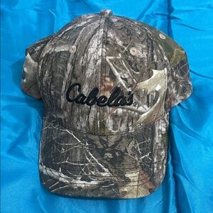 Cabela's Woodland Camo Cap